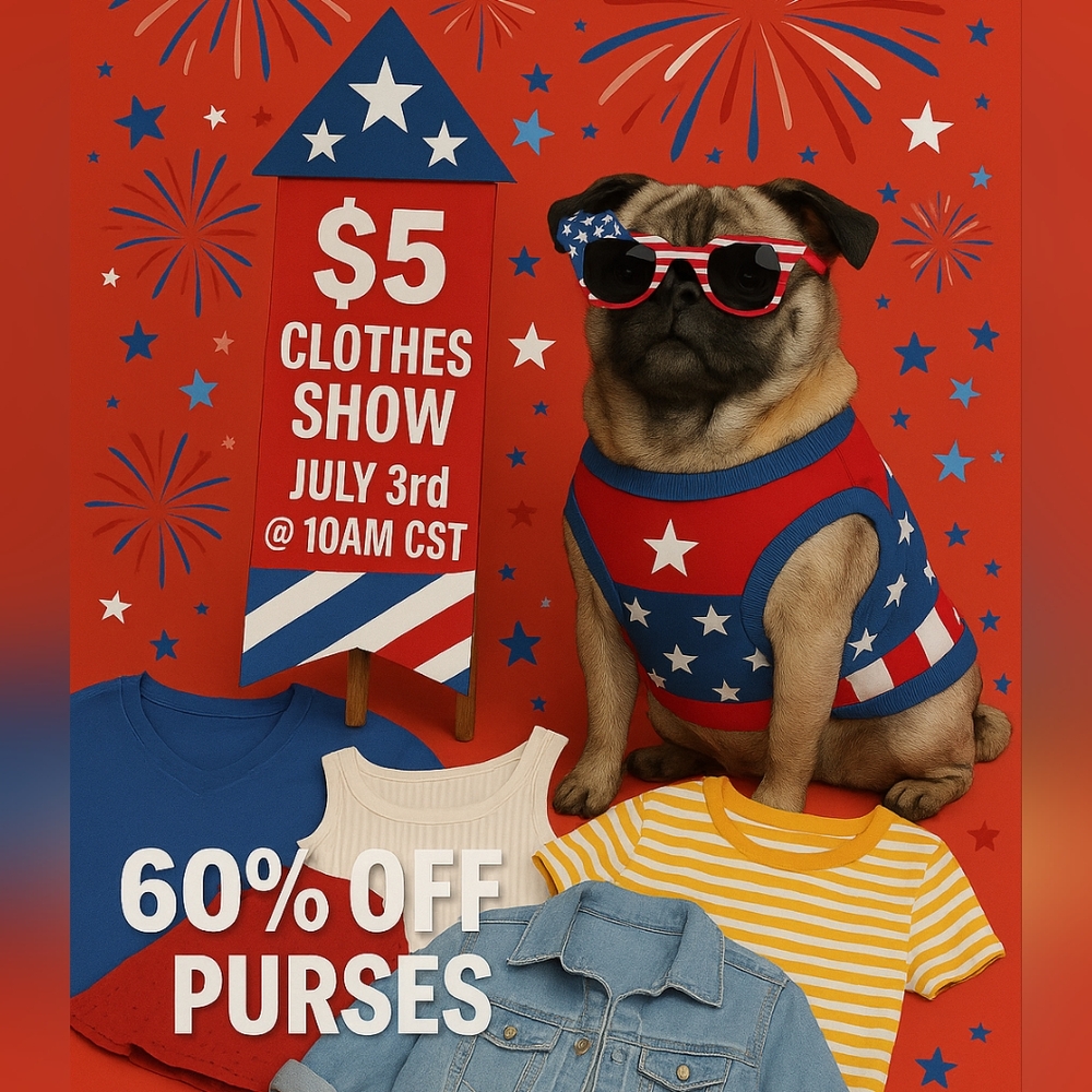 $5‎ Clothes Show And 60% Off Purses